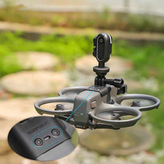 Soporte para cámara de acción en dron | Avata 2 | Insta360 GO3.