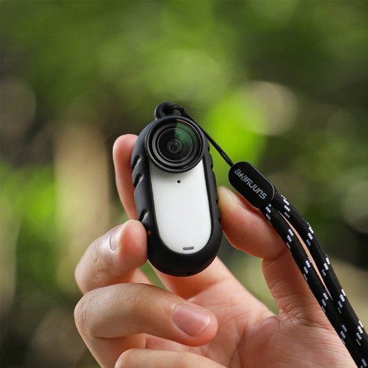 Funda Protector de Silicona con Strap Correa| Insta360 GO 3S.