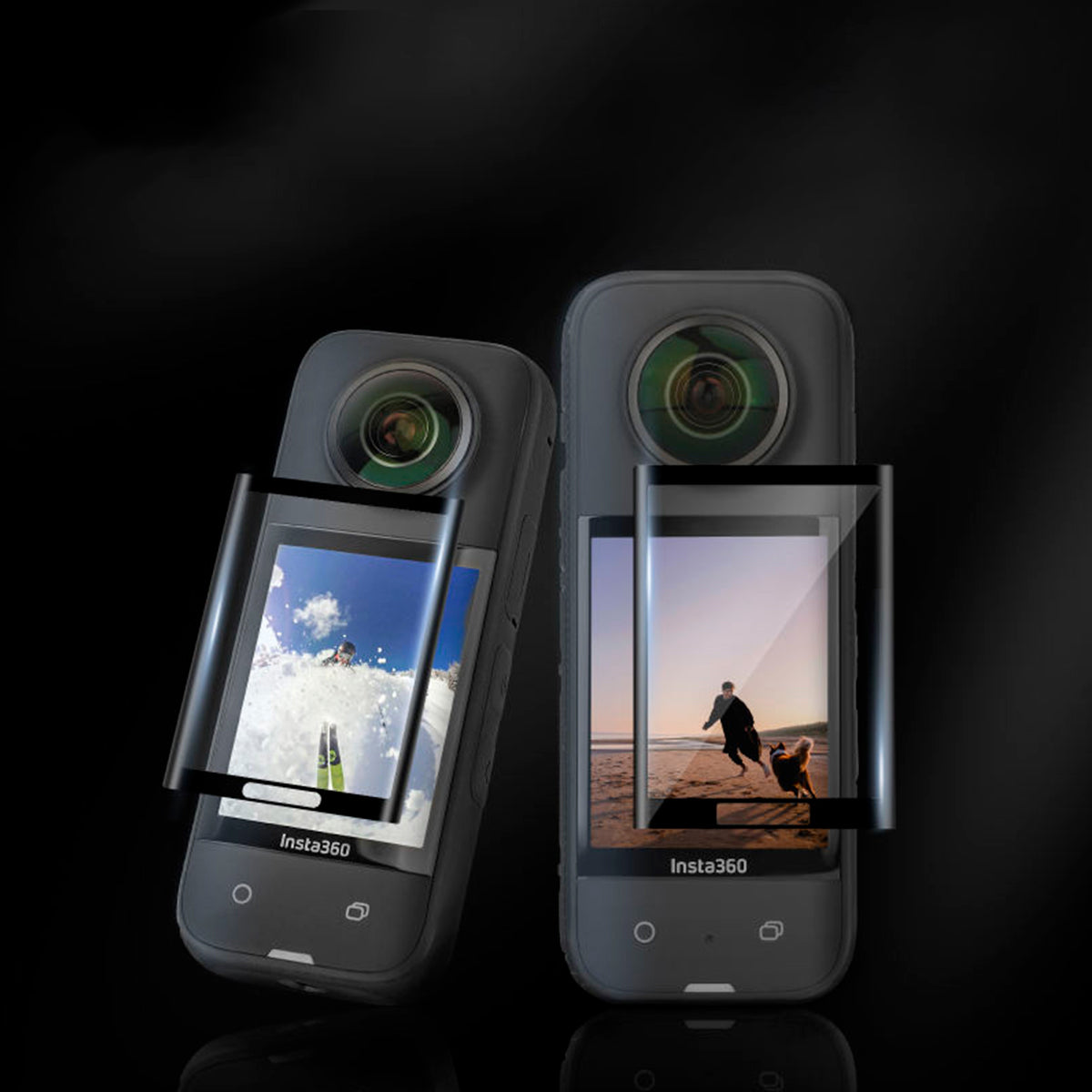 2 Sets | Protectores de Vidrio Templado | Insta360 X3