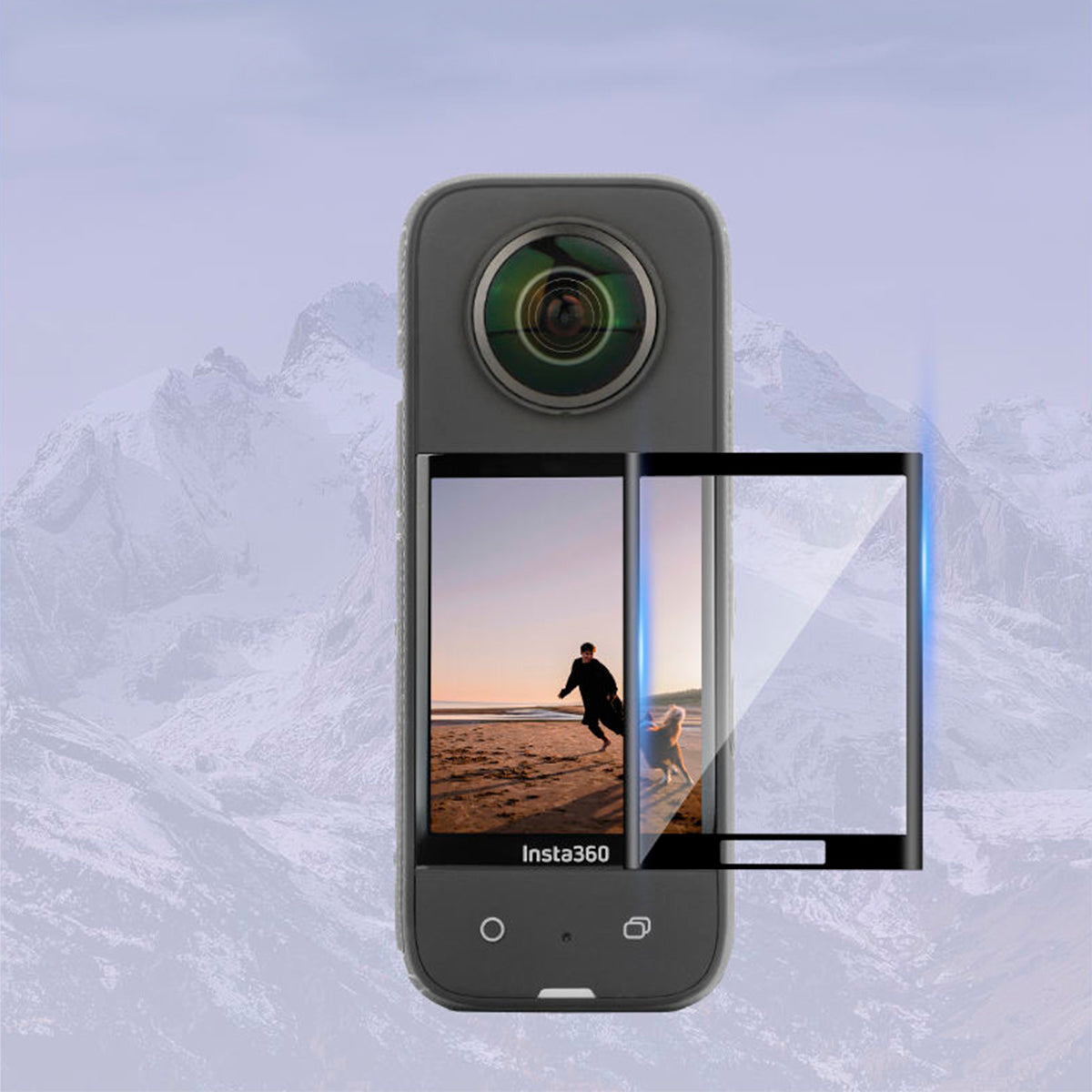 2 Sets | Protectores de Vidrio Templado | Insta360 X3