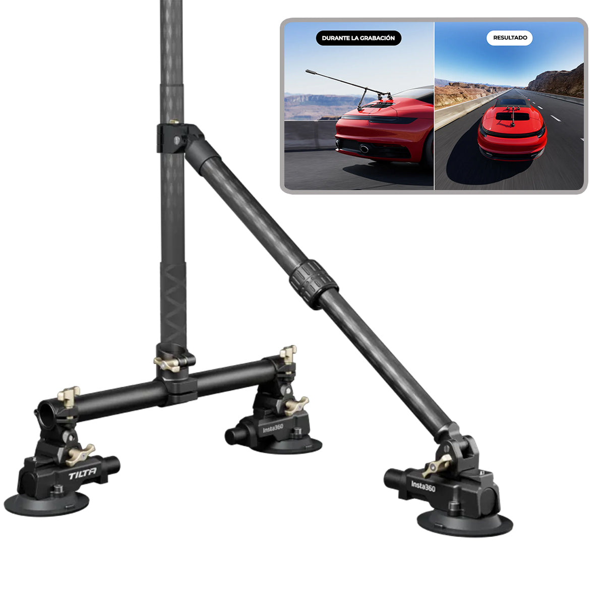 Soporte para Coche con Triple Ventosa | Insta360