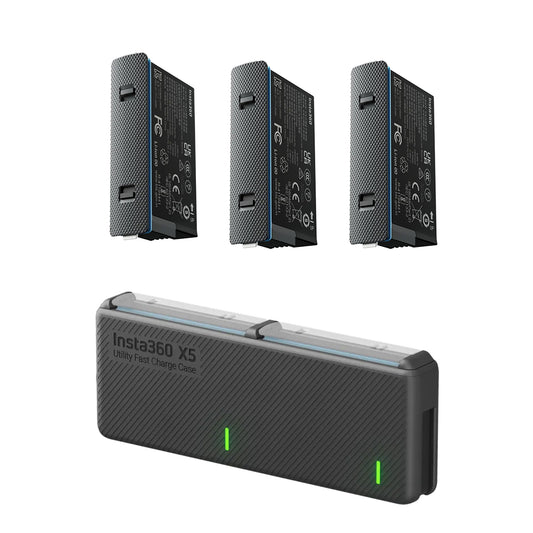Combo Cargador Multiple y 3 Baterías | Insta360 X5