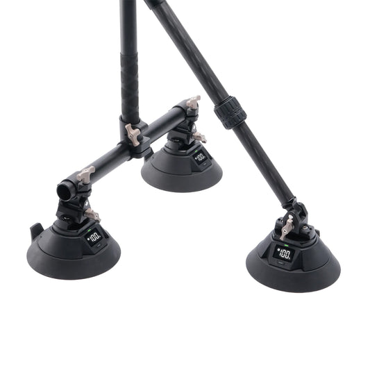 Soporte eléctrico de ventosa doble/triple para coche | Insta360