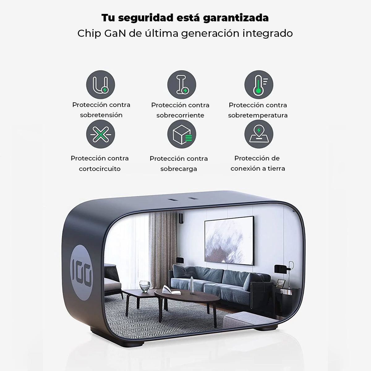 Multicontacto DigiNest Pro de 100W | Ugreen