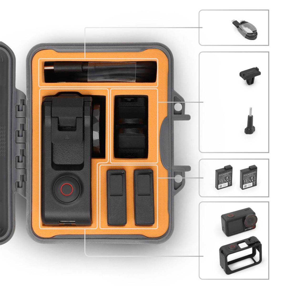 Estuche Rígido | Osmo Action 5 Pro/4/3.