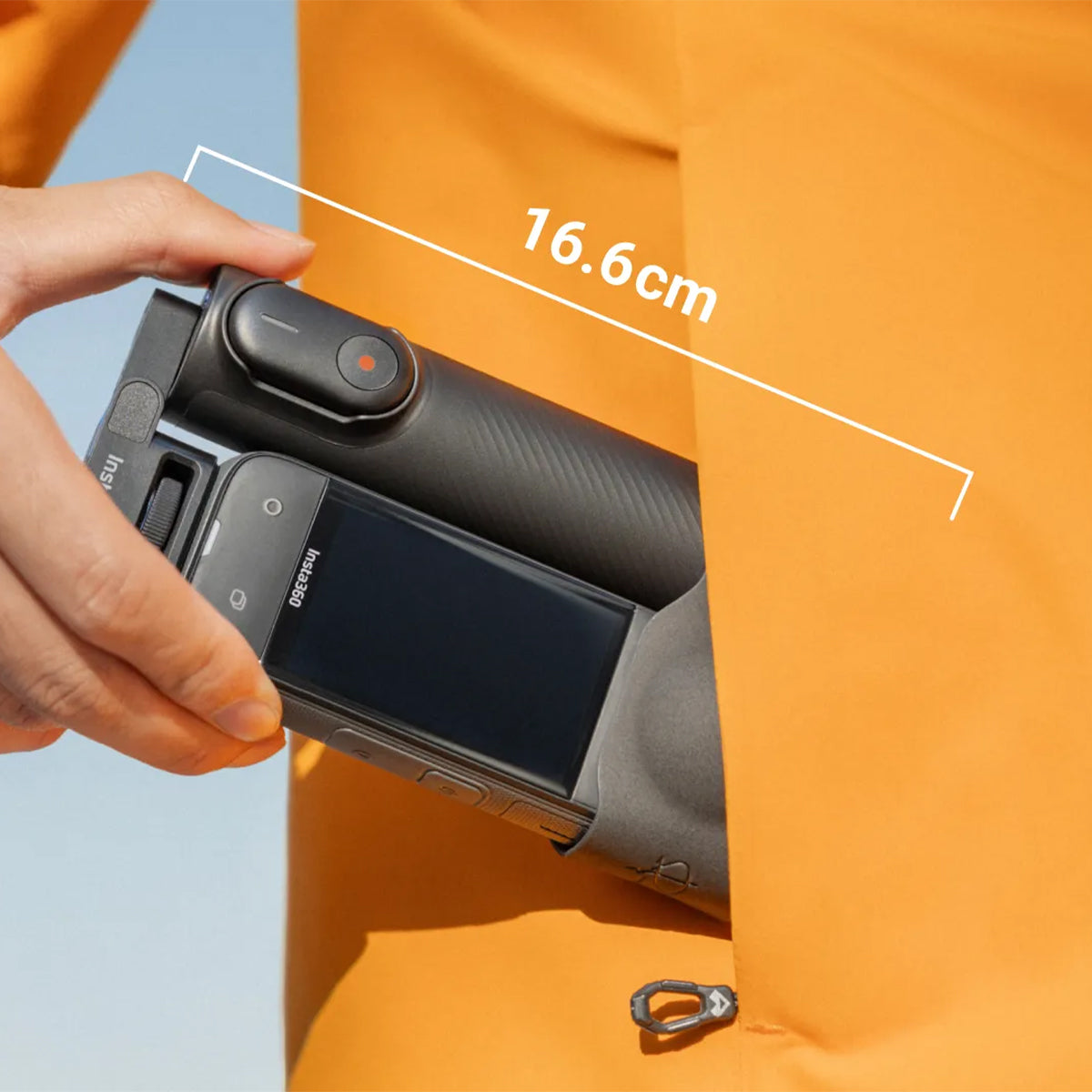 Selfie stick plegable 2 en 1 (Montura 1/4") | Insta360.