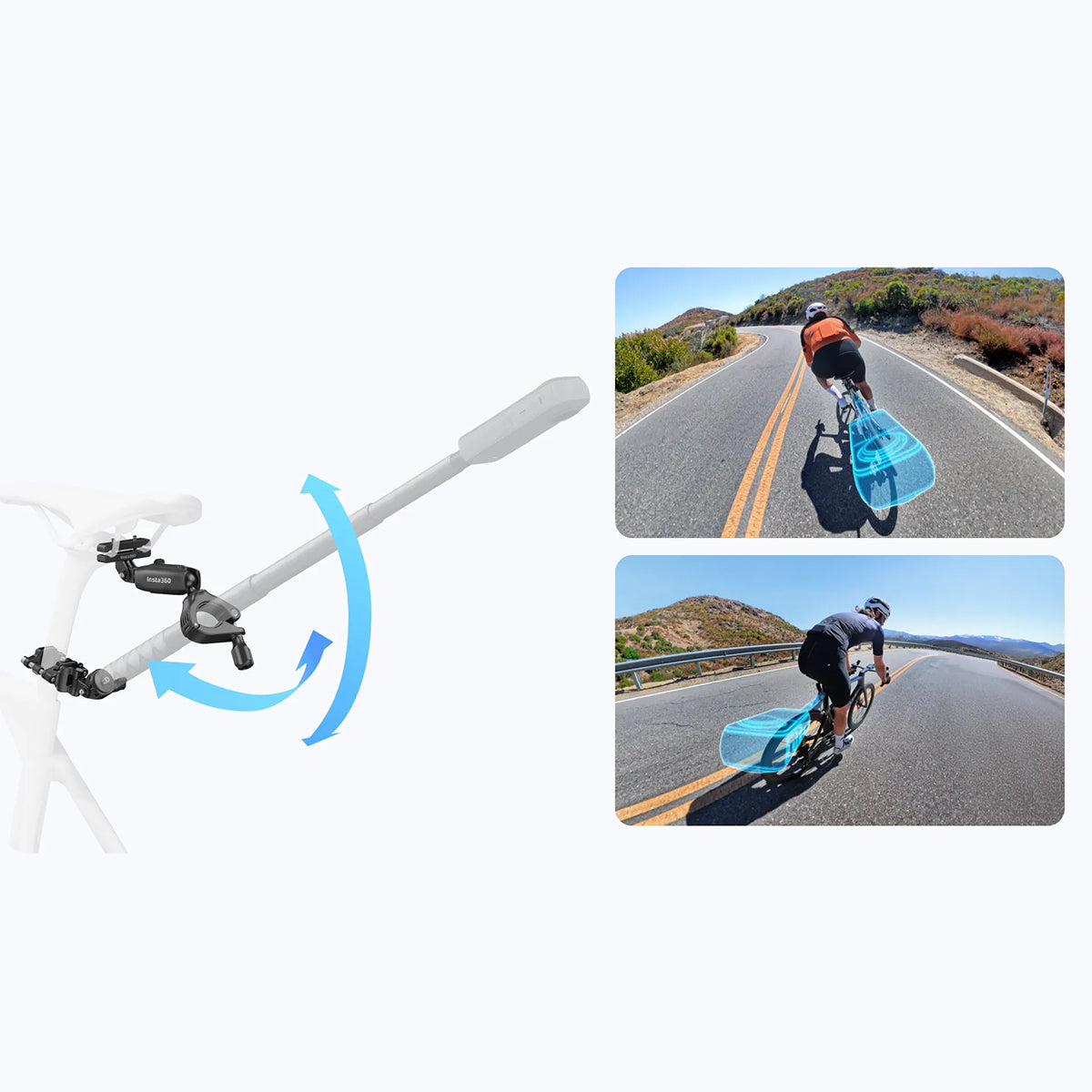 Kit de Montaje para Parte Trasera de Bicicleta | Insta360