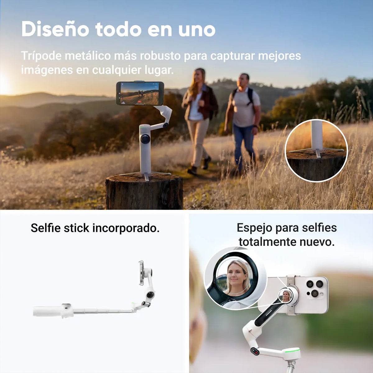 Flow 2 Pro | Paquete Estándar | Insta360.