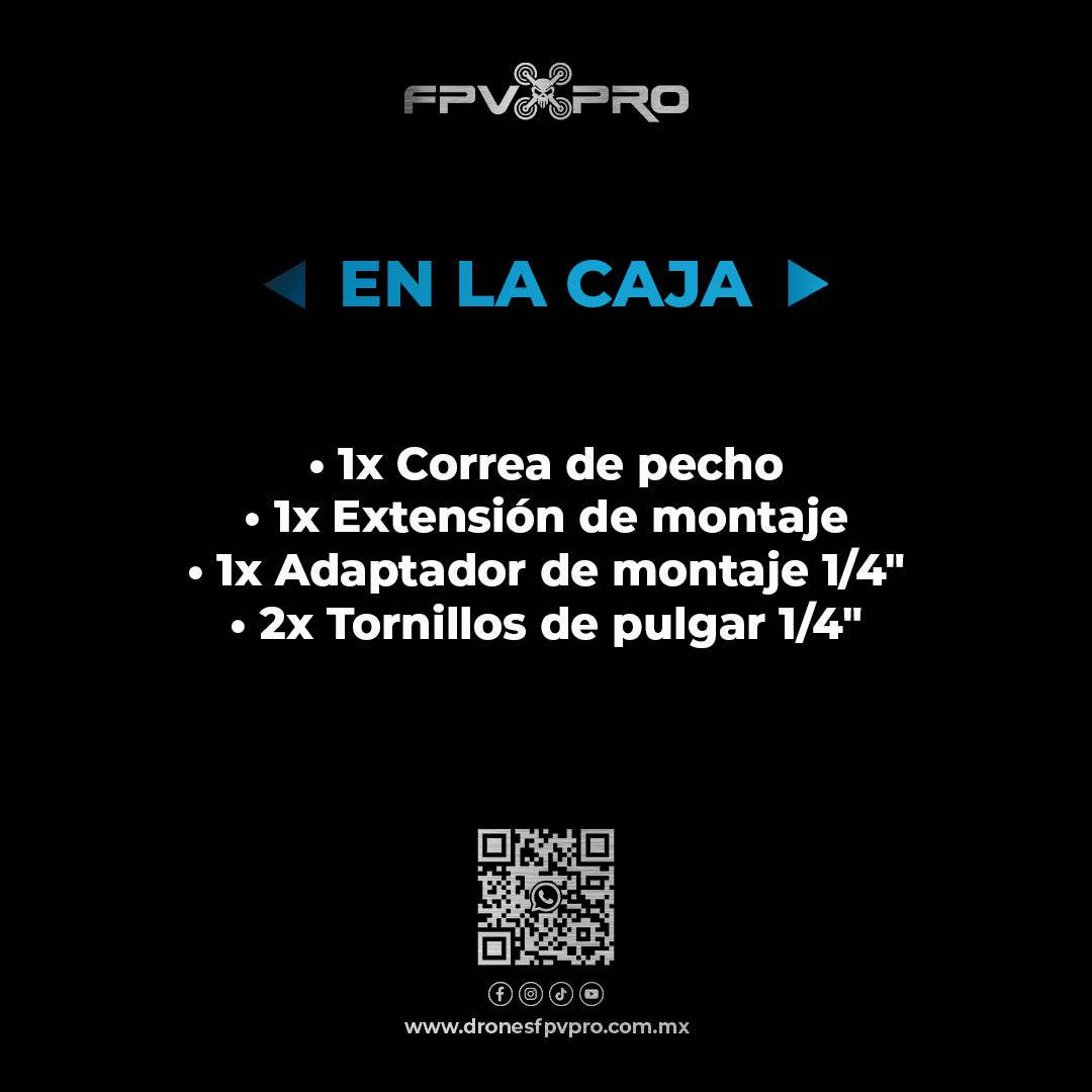 Correa de Pecho | Insta360 - Fpv Pro Robotics