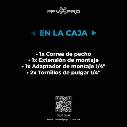 Correa de Pecho | Insta360 - Fpv Pro Robotics