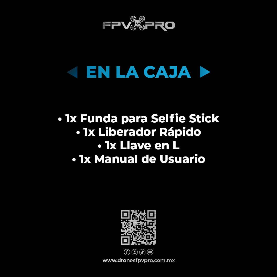 Funda Magnética para Selfie Stick | Insta360 - Fpv Pro Robotics