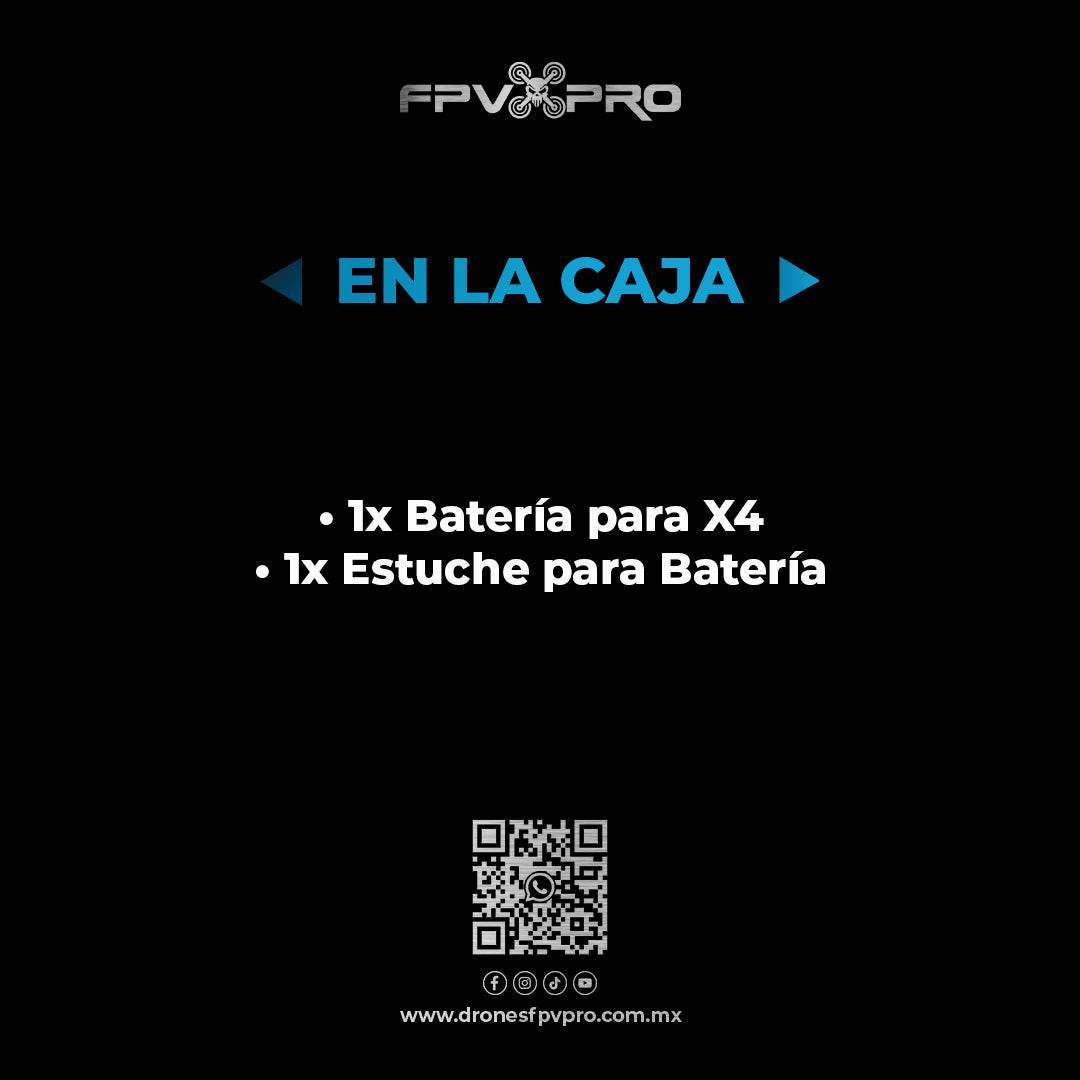 Batería | Insta360 X4 - Fpv Pro Robotics