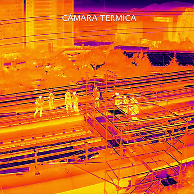 Cámara térmica en dron