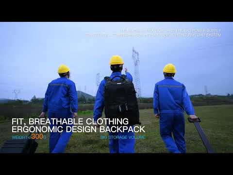 CZI | Sistema de Alimentación Portátil Fácil de Transportar en Mochila | TK3