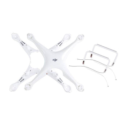 Phantom 4 Pro Upper/Bottom/Landing Gear Shell - Fpv Pro Robotics