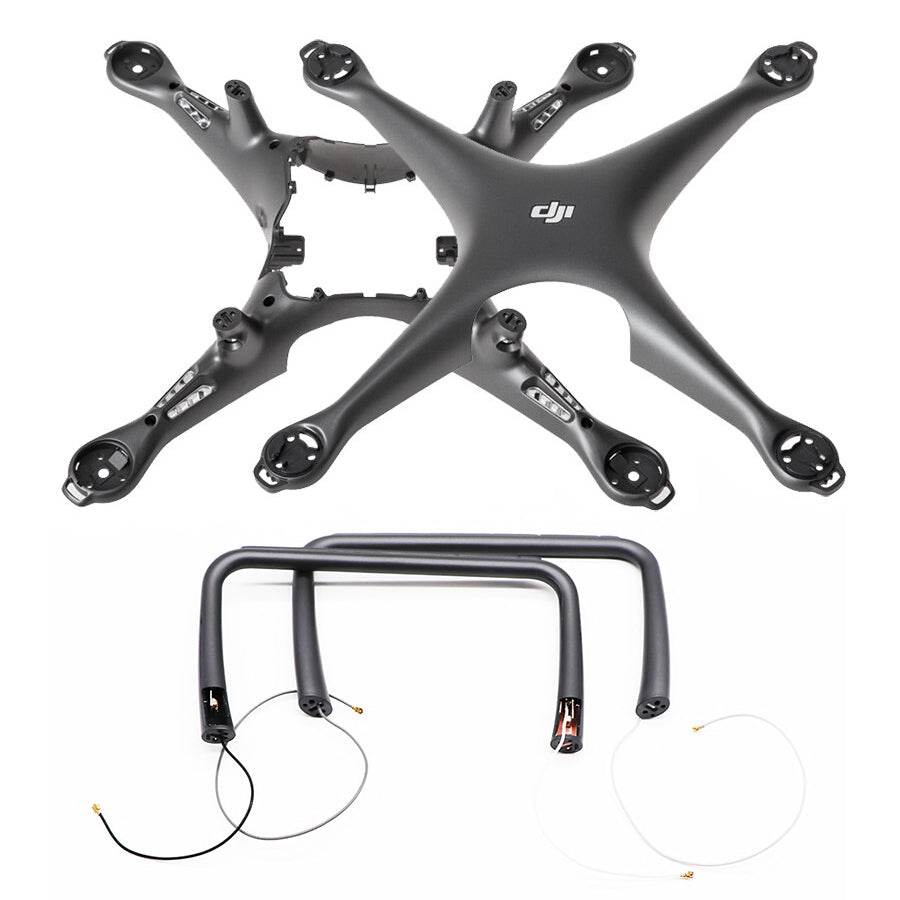 Phantom 4 Obsidian Upper/Bottom/Landing Gear Shell - Fpv Pro Robotics